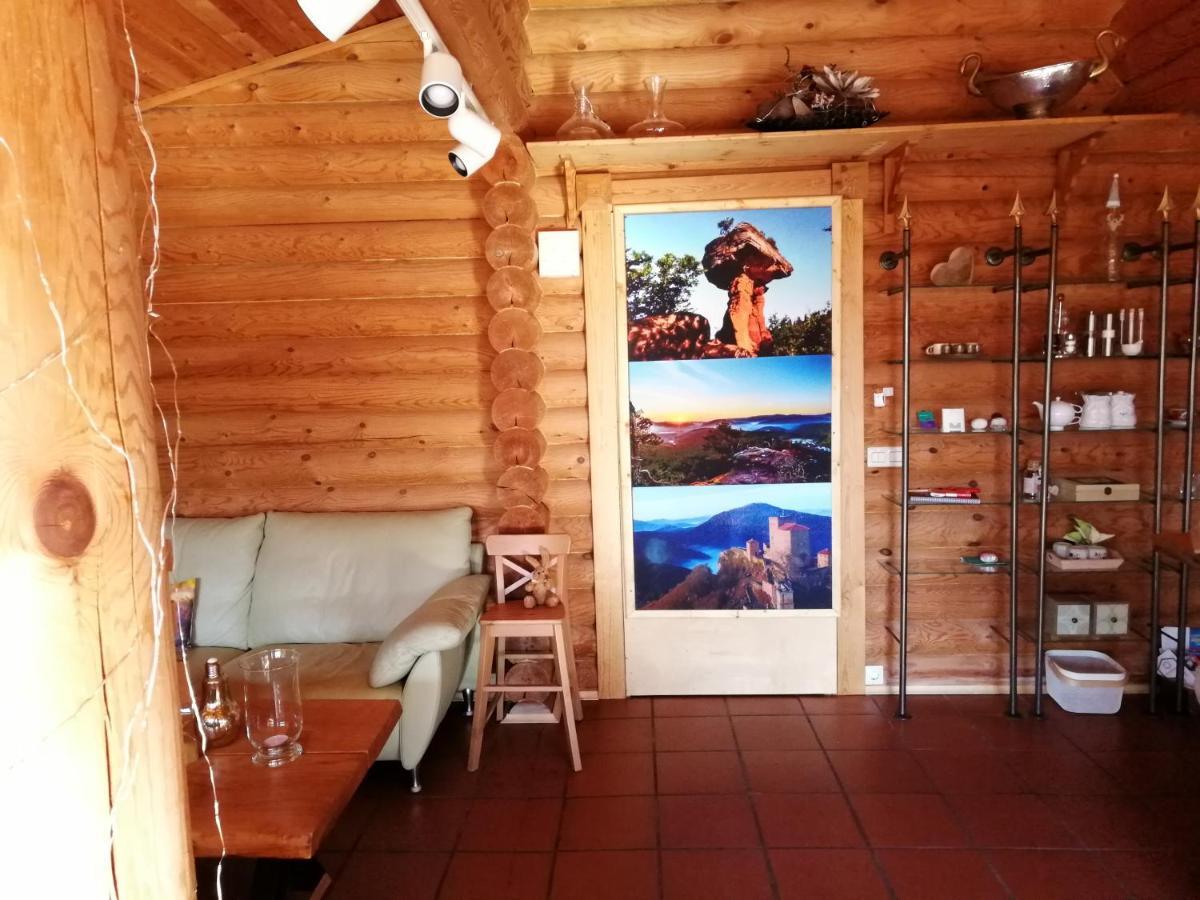 Ferienwohnung Blockhaus Juka Vinningen Exteriör bild