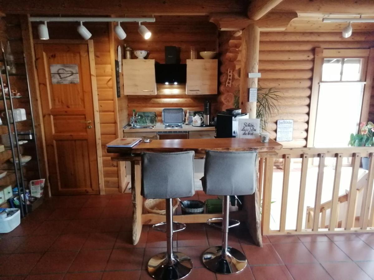 Ferienwohnung Blockhaus Juka Vinningen Exteriör bild